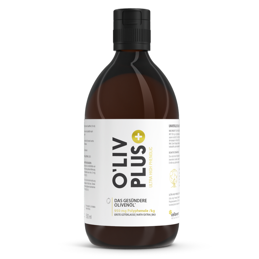 Flasche O'Liv PLUS Ultra High Phenolic Bio-Olivenoel
